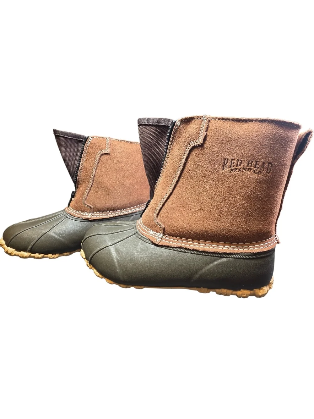 RedHead All-Season Classic II Front Zip Insulated Waterproof Duck Boots Women 7